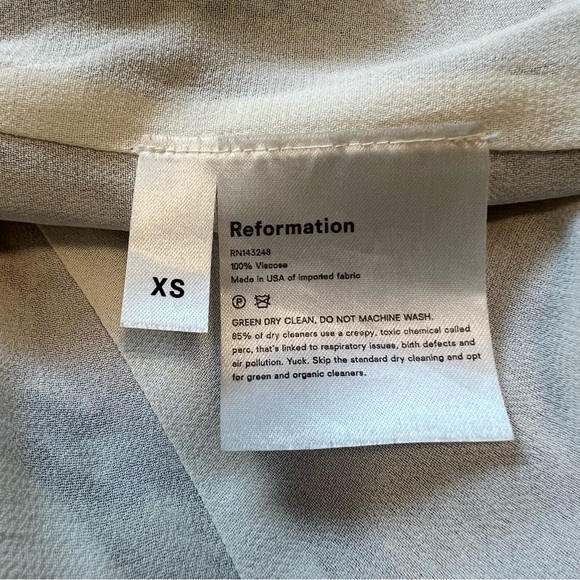 Reformation Monica Wrap Dress, XS - Picture 7 of 7